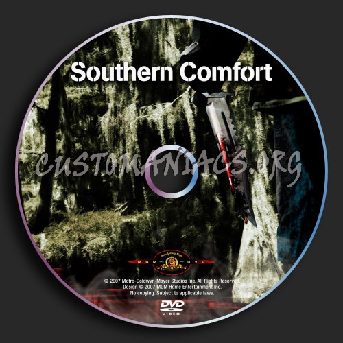 Southern Comfort dvd label