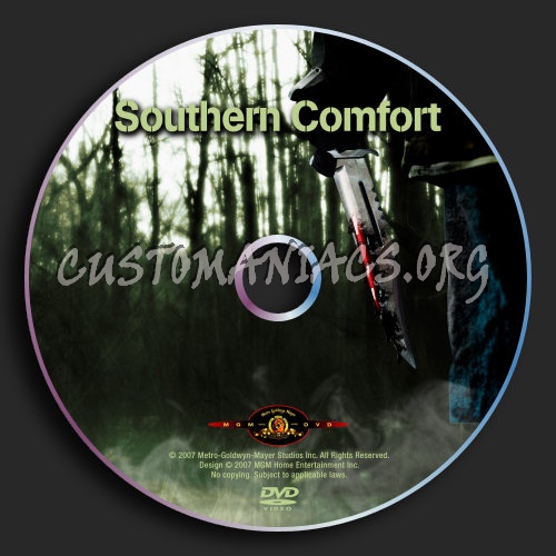 Southern Comfort dvd label