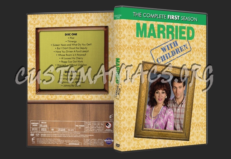 Married With Children - Season One dvd cover