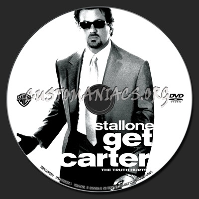 Get Carter dvd label