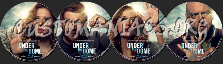Under the Dome Season 1 blu-ray label