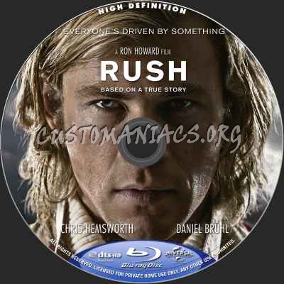 Rush blu-ray label