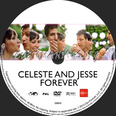 Celeste and Jesse Forever dvd label