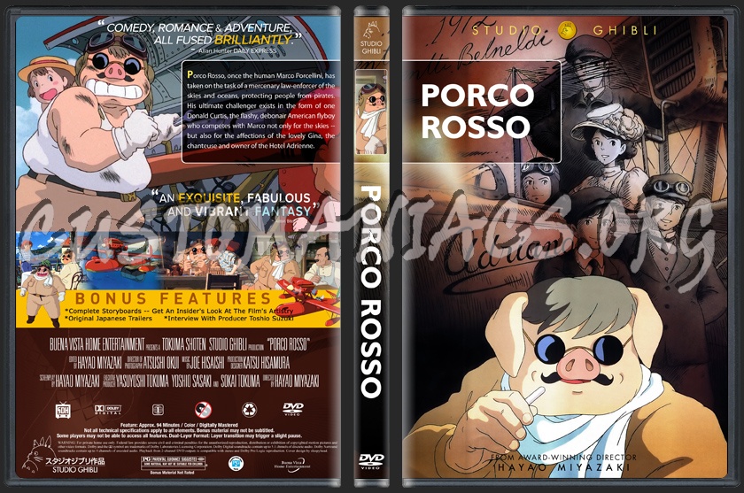 Porco Rosso dvd cover