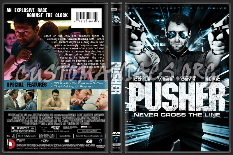 Pusher (2012) dvd cover