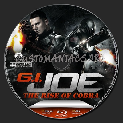  blu-ray label