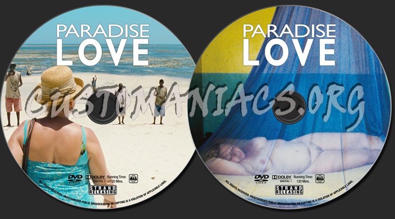 Paradise Love dvd label