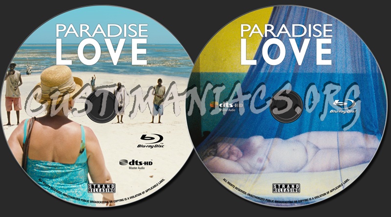 Paradise Love blu-ray label