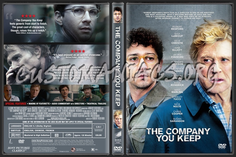 The Company You Keep dvd cover