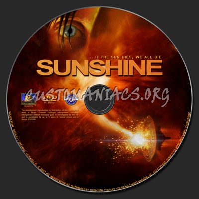 Sunshine dvd label