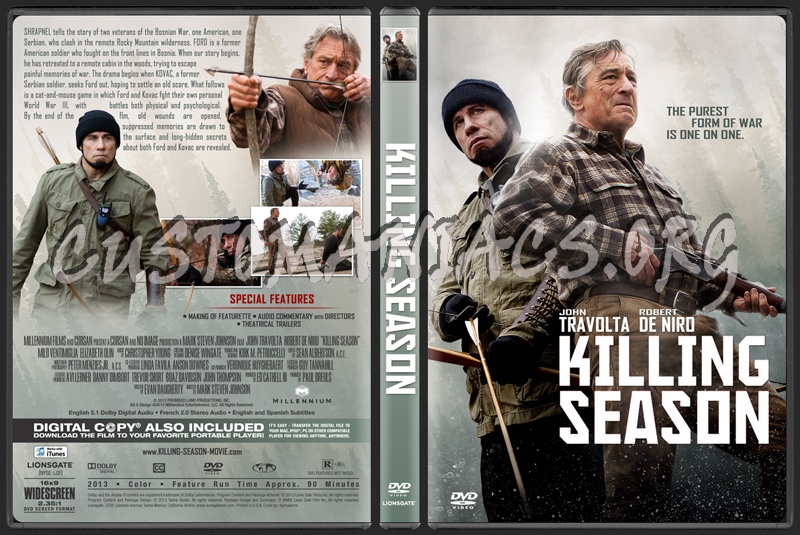 Killing Season dvd cover