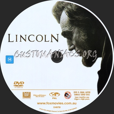 Lincoln dvd label