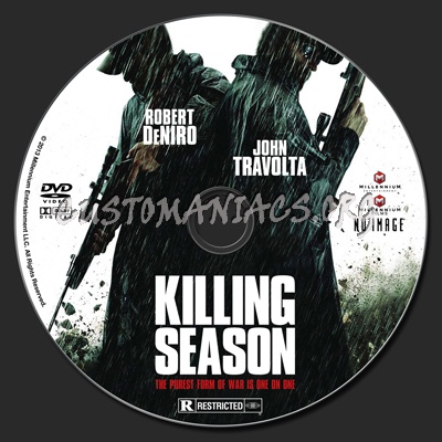 Killing Season dvd label