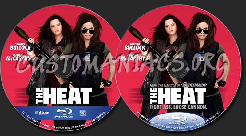 The Heat blu-ray label