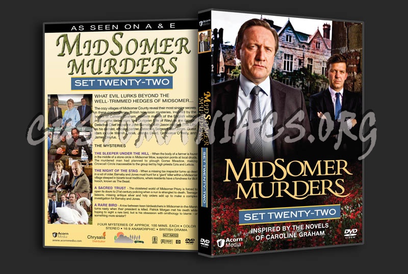 Midsomer Murders - Set 22 dvd cover