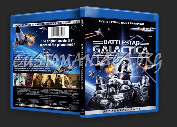 Battlestar Galactica blu-ray cover