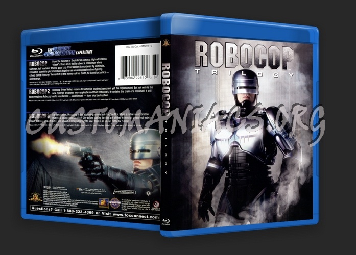 Robocop Trilogy blu-ray cover