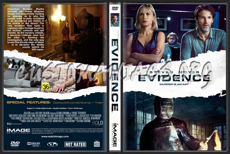 Evidence (2013) dvd cover