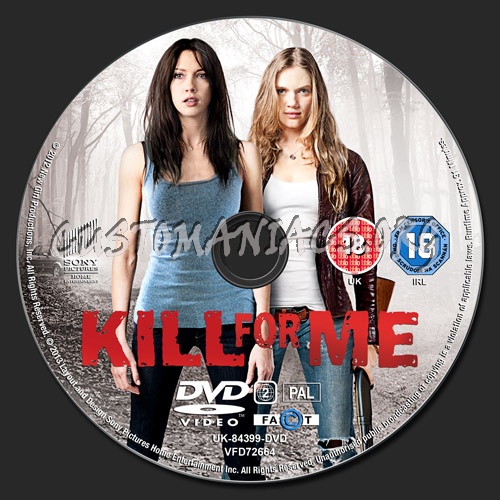 Kill for Me dvd label