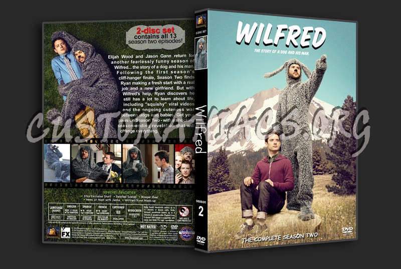 Wilfred - Seasons 1 & 2 dvd cover