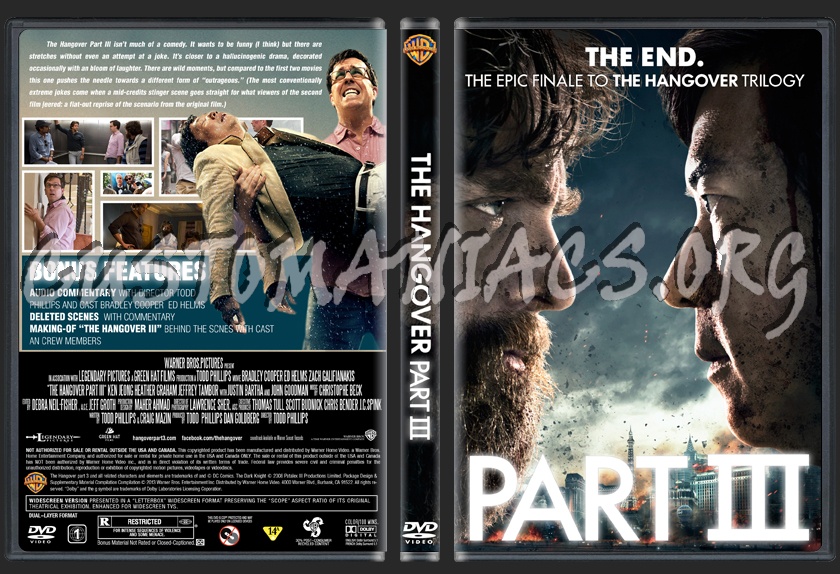 The Hangover Part III dvd cover