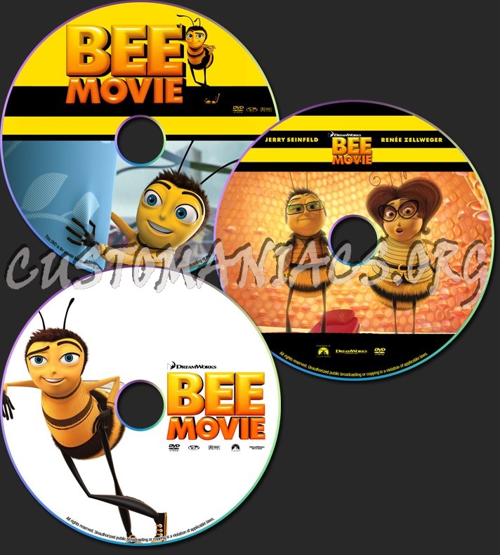 Bee Movie dvd label