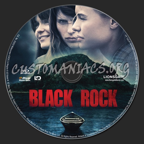 Black Rock blu-ray label