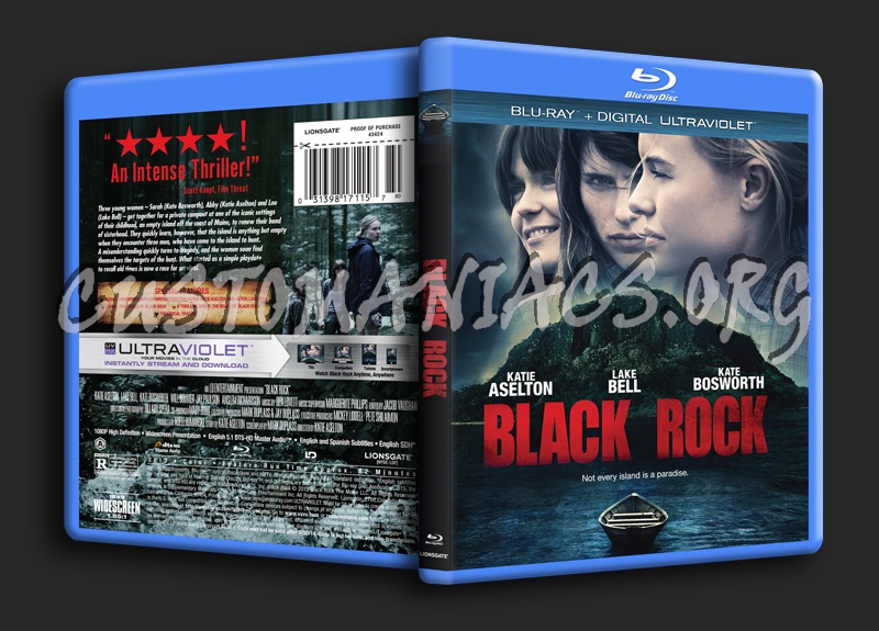 Black Rock blu-ray cover