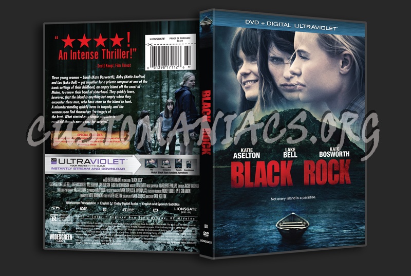 Black Rock dvd cover