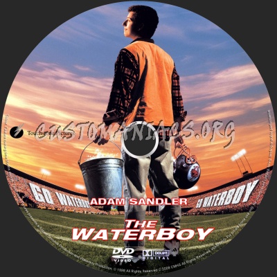 The Waterboy dvd label