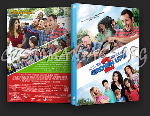 Grown Ups 2 dvd cover