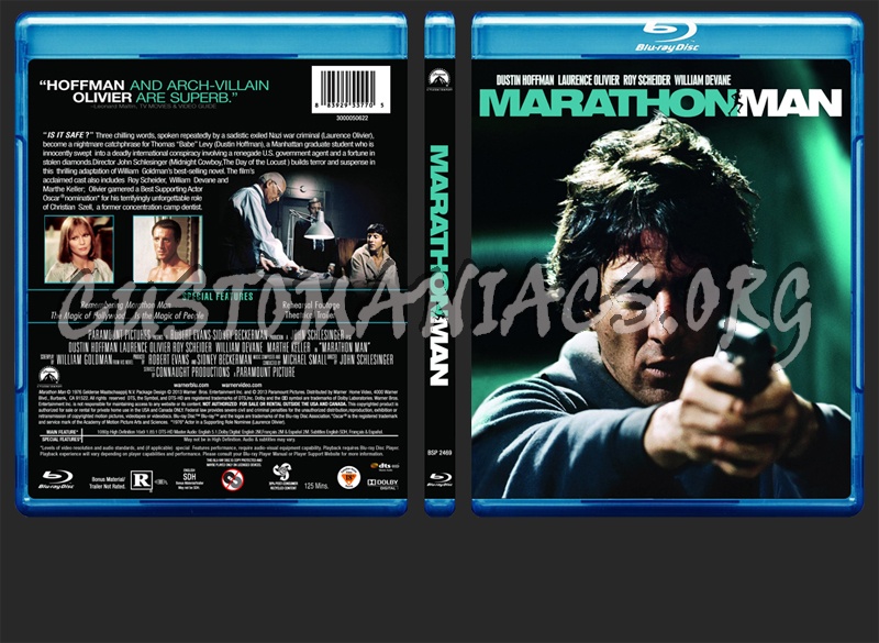 Marathon Man blu-ray cover