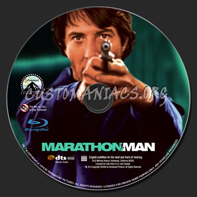 Marathon Man blu-ray label