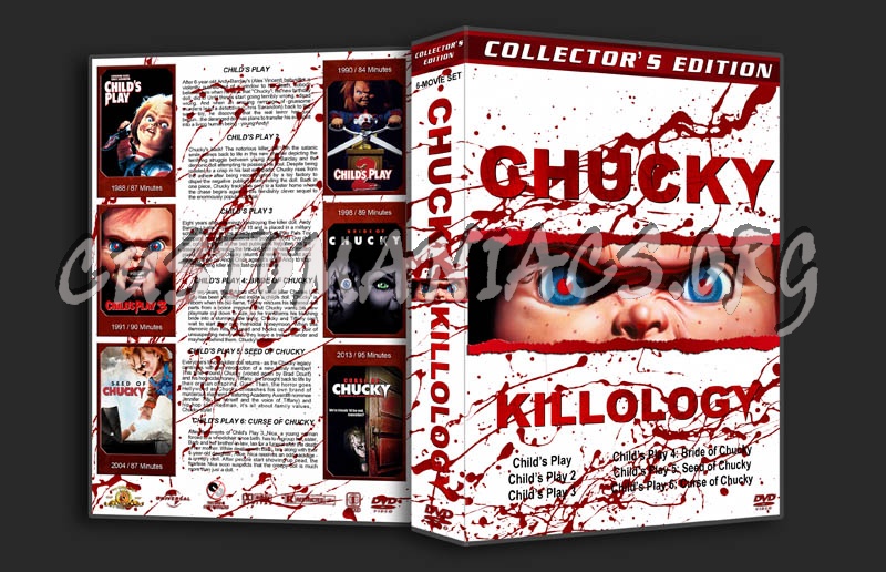 Chucky Killology (Child's Play Collection) dvd cover