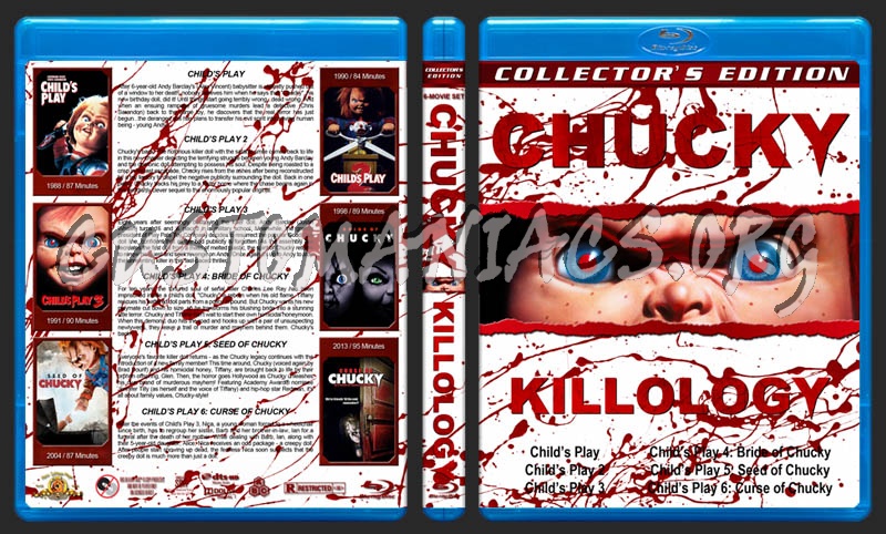 Chucky Killology (Child's Play Collection) blu-ray cover