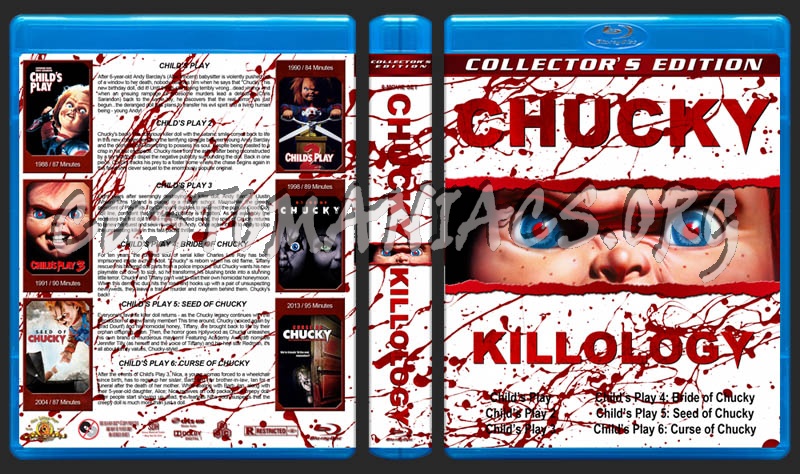 Chucky Killology (Child's Play Collection) blu-ray cover