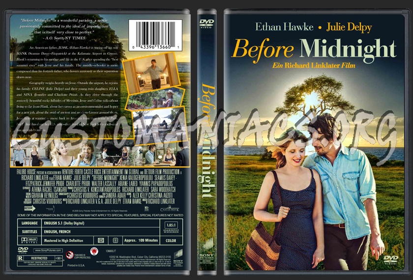 Before Midnight dvd cover