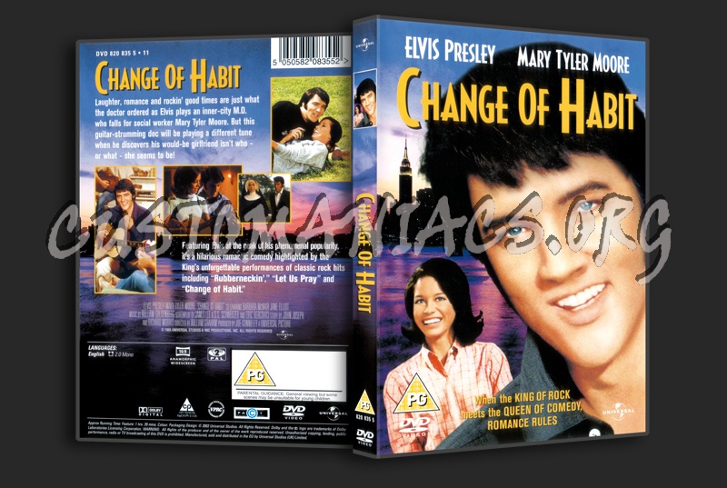 Elvis: Change of Habit dvd cover