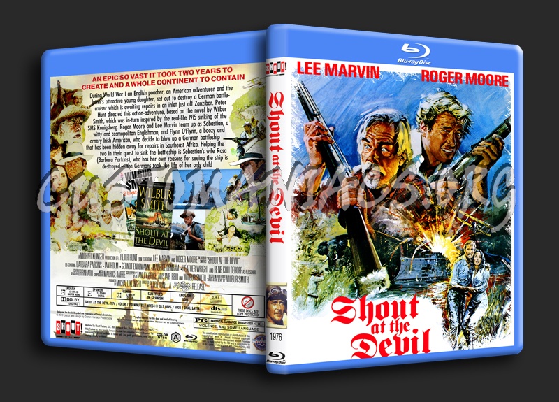 Shout at the Devil (1976) blu-ray cover