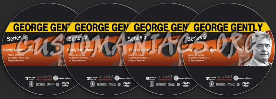 George Gently - Series 5 dvd label