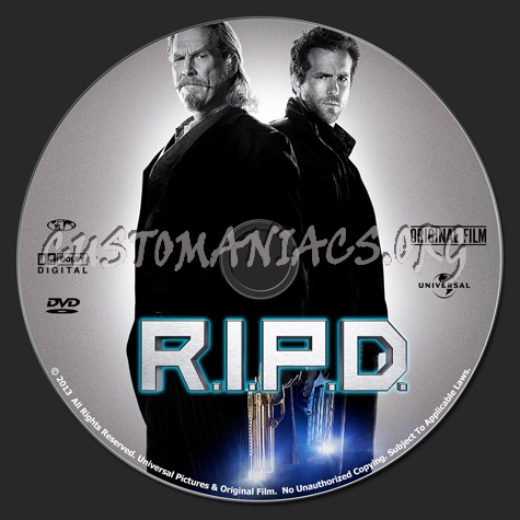 R.i.p.d dvd label