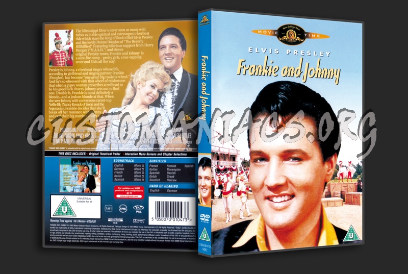 Elvis: Frankie and Johnny dvd cover