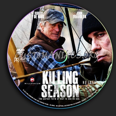 Killing Season dvd label