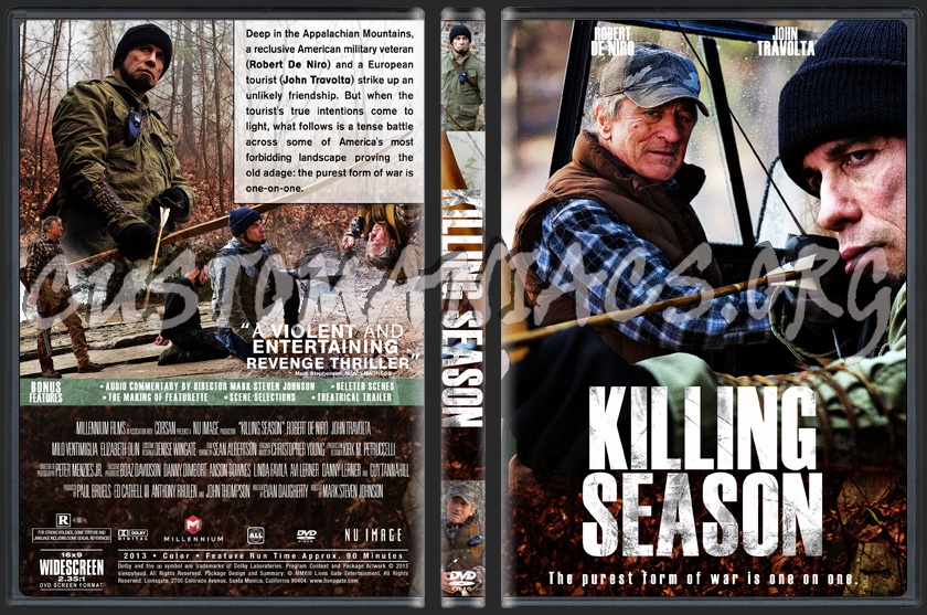 Killing Season dvd cover