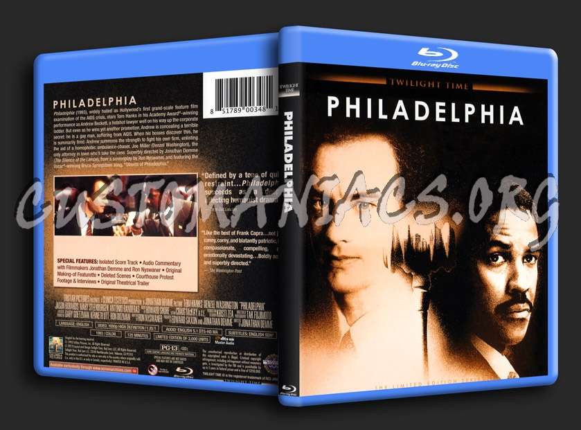 Philadelphia blu-ray cover