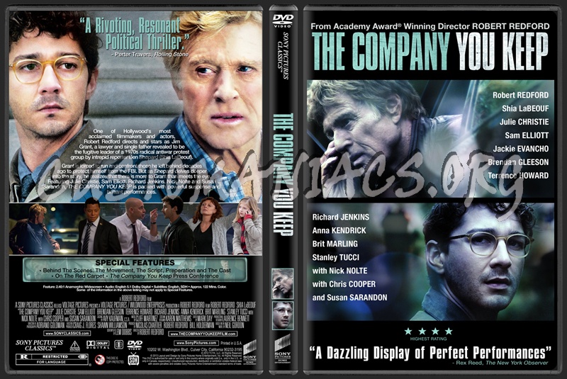 The Company You Keep dvd cover