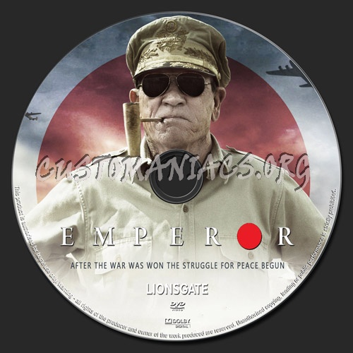 Emperor dvd label