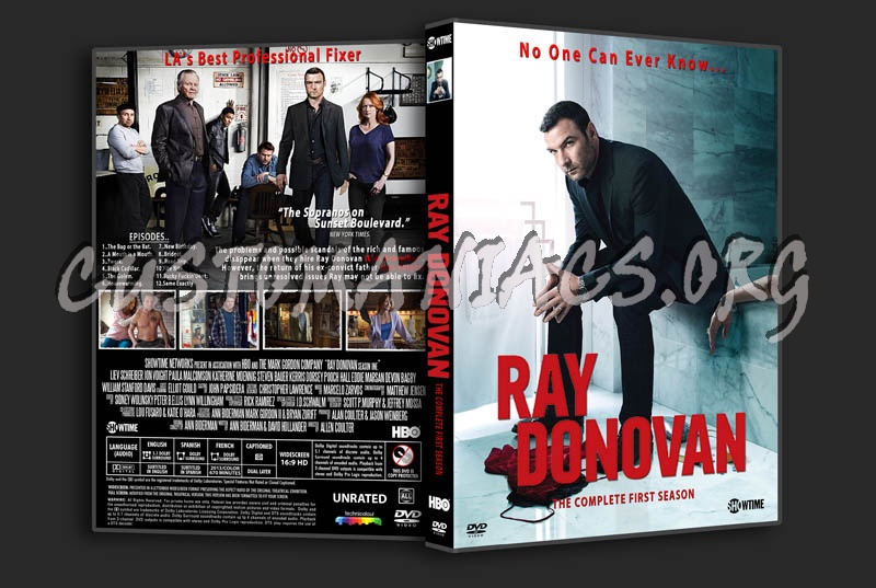 Ray Donovan Season 1 dvd cover