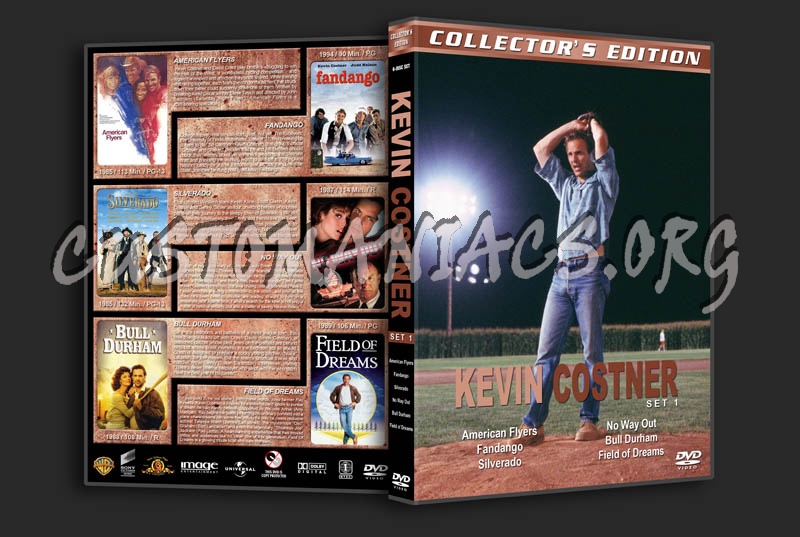 Kevin Costner Collection - Set 1 dvd cover