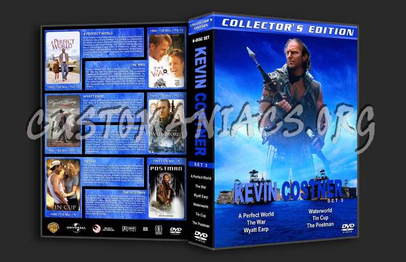 Kevin Costner Collection - Set 3 dvd cover